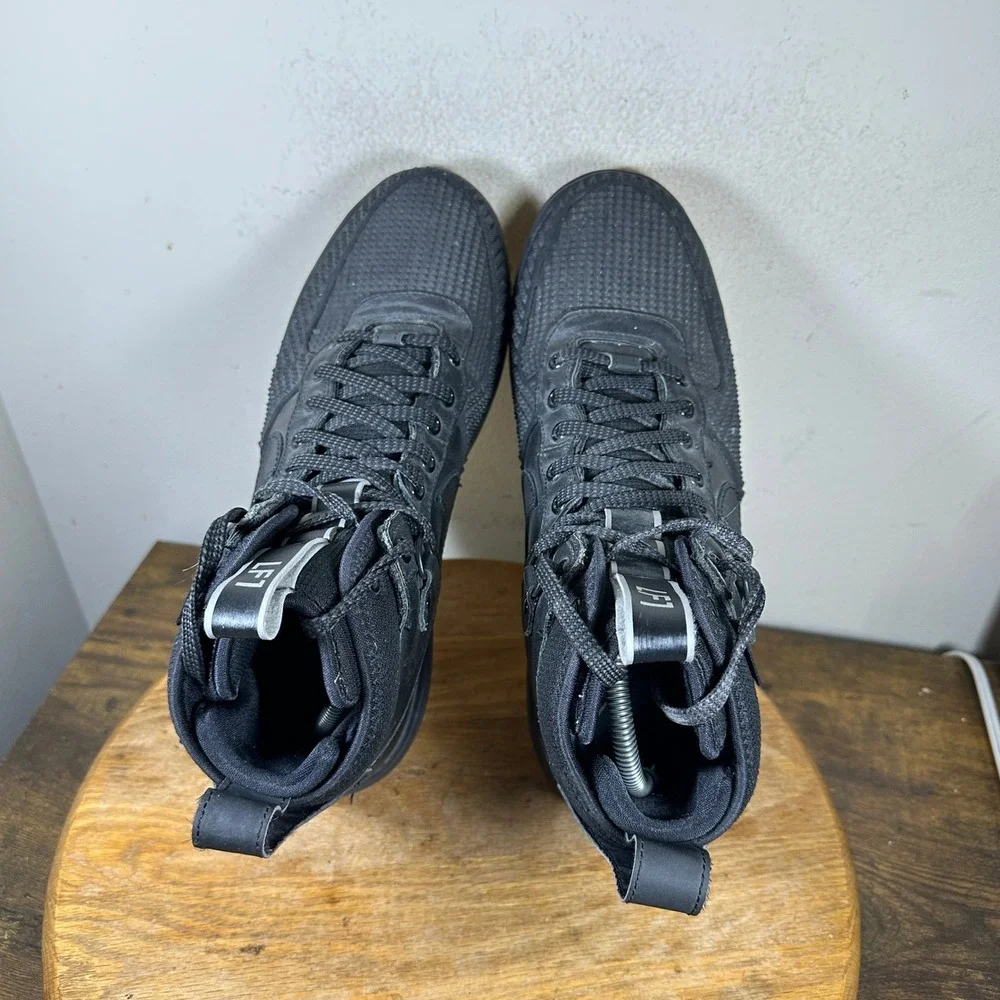 Nike Lunar Force 1 Duckboot Black Gum Mens High Top Winter  display picture 1